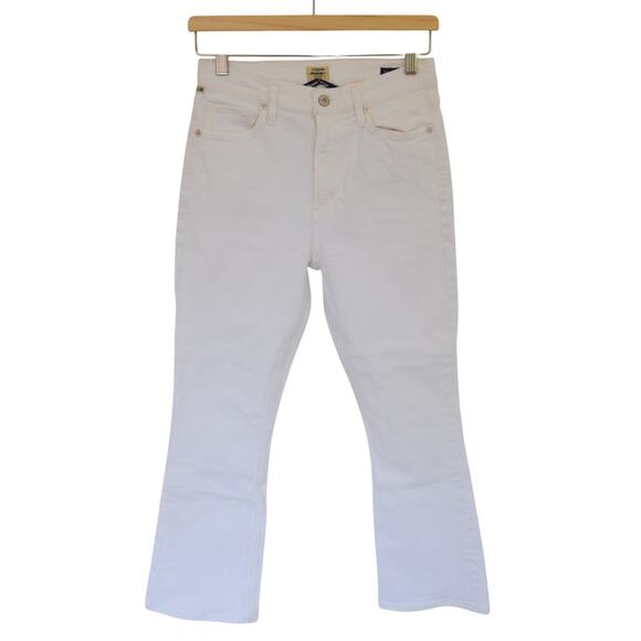 Citizens Of Humanity Women's Demy Cropped Flare Jean White - Picture 2 of 8